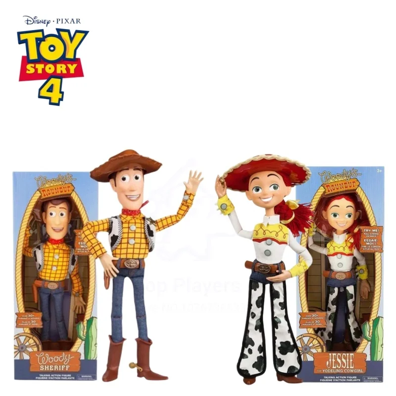 Disney Toy Story 4 Talking Woody Buzz Jessie Rex Action Figures Collezione Di Decorazioni Per Anime Figurine Model Gift Toy