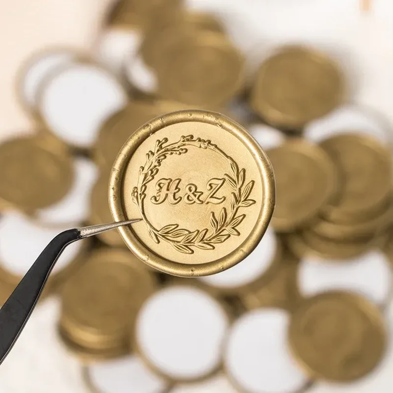 Wedding Invitation Wax Seal Stickers For Gift