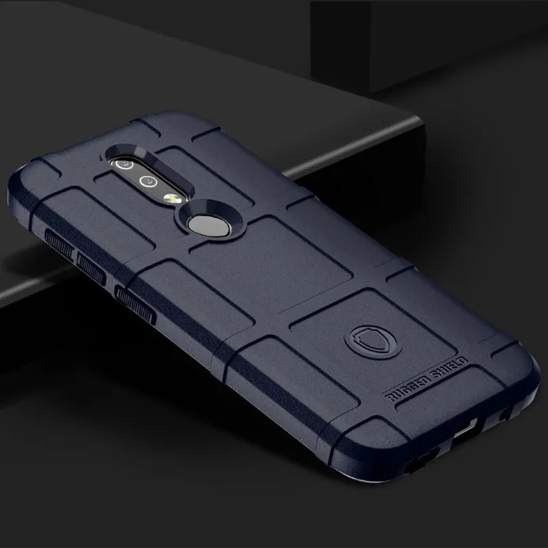 Silicone Shield Armor Heavy Duty Shockproof Rubber Matte Phone Case