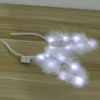 1PC Glowing Hair Band Rabbit Ear LED Headband Luminous Hair for Party (White) rabbit ear headband 1