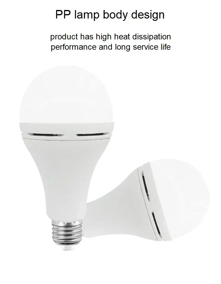 Description Picture 6 of itemKDULIT Multifunctional Powerful 9/15W LED Bulb Light Outdoor Camping Hanging Tent Lamp Power Outage Emergency Lighting Lantern