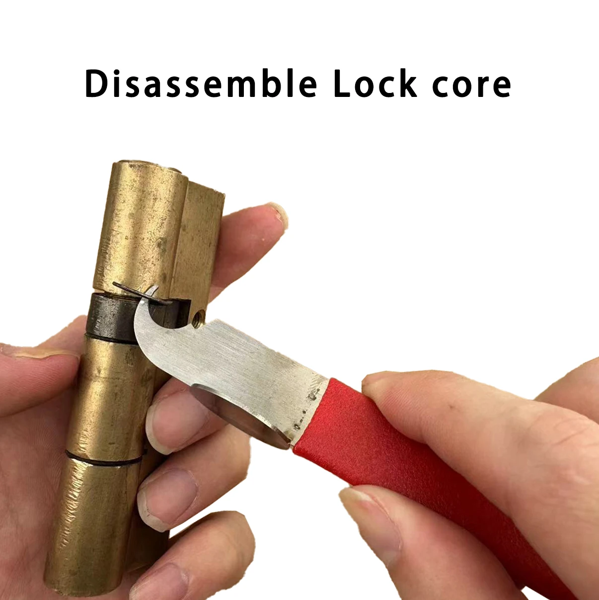 Locksmith Extractor Tools Lock Repair Tool Lock Pick Set Locksmith Tools Lock Pick Tools Original Professional 12 In 1 HUK Lock Disassembly Tool Locksmith Tools Kit Remove Lock Repairing Pick Set