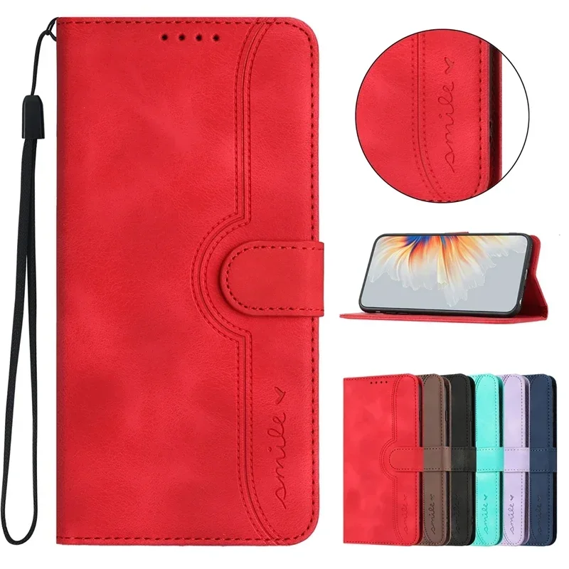 Enhanced Magnetic Flip Leather Wallet Case with Card Slot