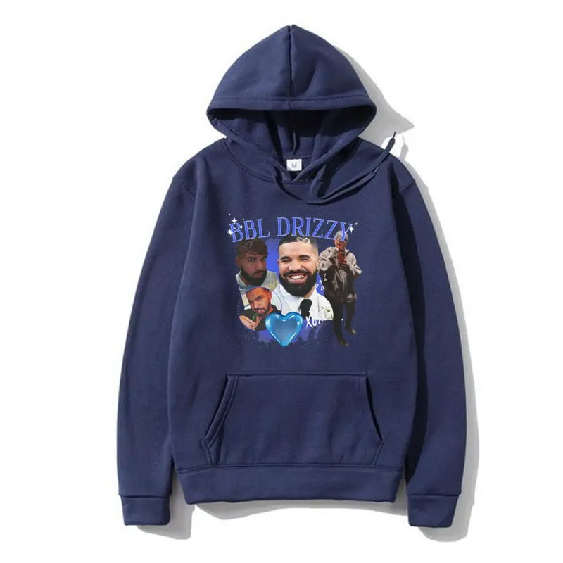 Funny Drake Print Hoodies Male Rapper Fashion Sweatshirt Men Women Clothes Long-sleeved Pullover Oversized Streetwear Hoodies
