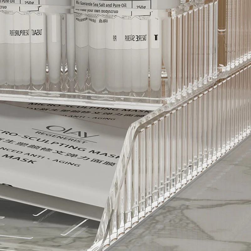 Cosmetic Storage Box Desk Drawer Organizer For Brush Lipstick False Eyelash Skincare Makeup Storage Case Tool Jewelry Organizer