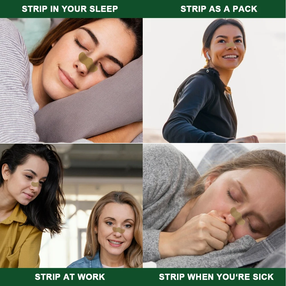 Sumifun Rhinitis Patch 8/24/40/64Pcs anti snoring patch for Cold Allergies Nasal Congestion