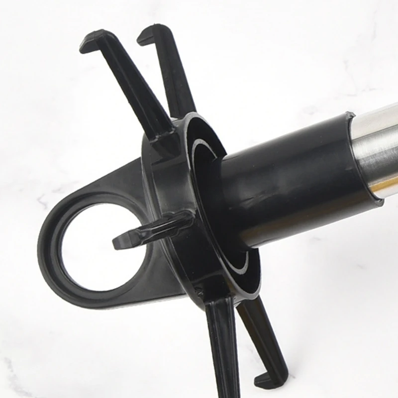2024 New Multi-purpose Kitchenware Stand with 6 Hooks Flexible Cooking Tools Organizer Rotatable Kitchen Utensil Holder for Home