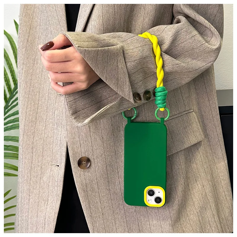 Phone Case With Lanyard For Iphone Shockproof Protective Cover_voghion.com