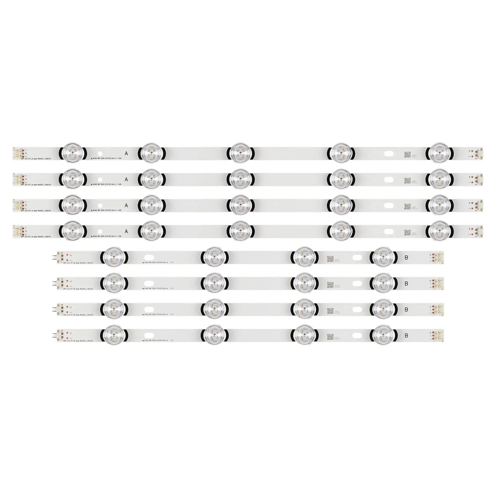 Lâmpada Led Backlight Tira Drt 3.0 Lg47lb5610 9-leds para lg Innotek 47 Polegada tv 6916l 1715a 1716a Lg47ly340c Lg47gb651c Pcs x