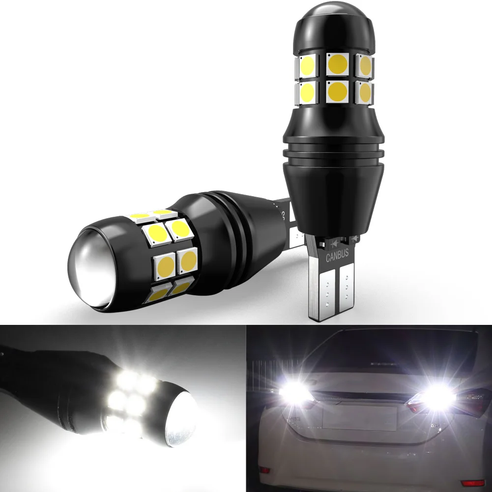 

Лампа заднего хода Katur 2x T15 W16W светодиодный Canbus 921 912 T16 для Nissan Qashqai Almera G15 Juke Tiida X-Trail Note J11