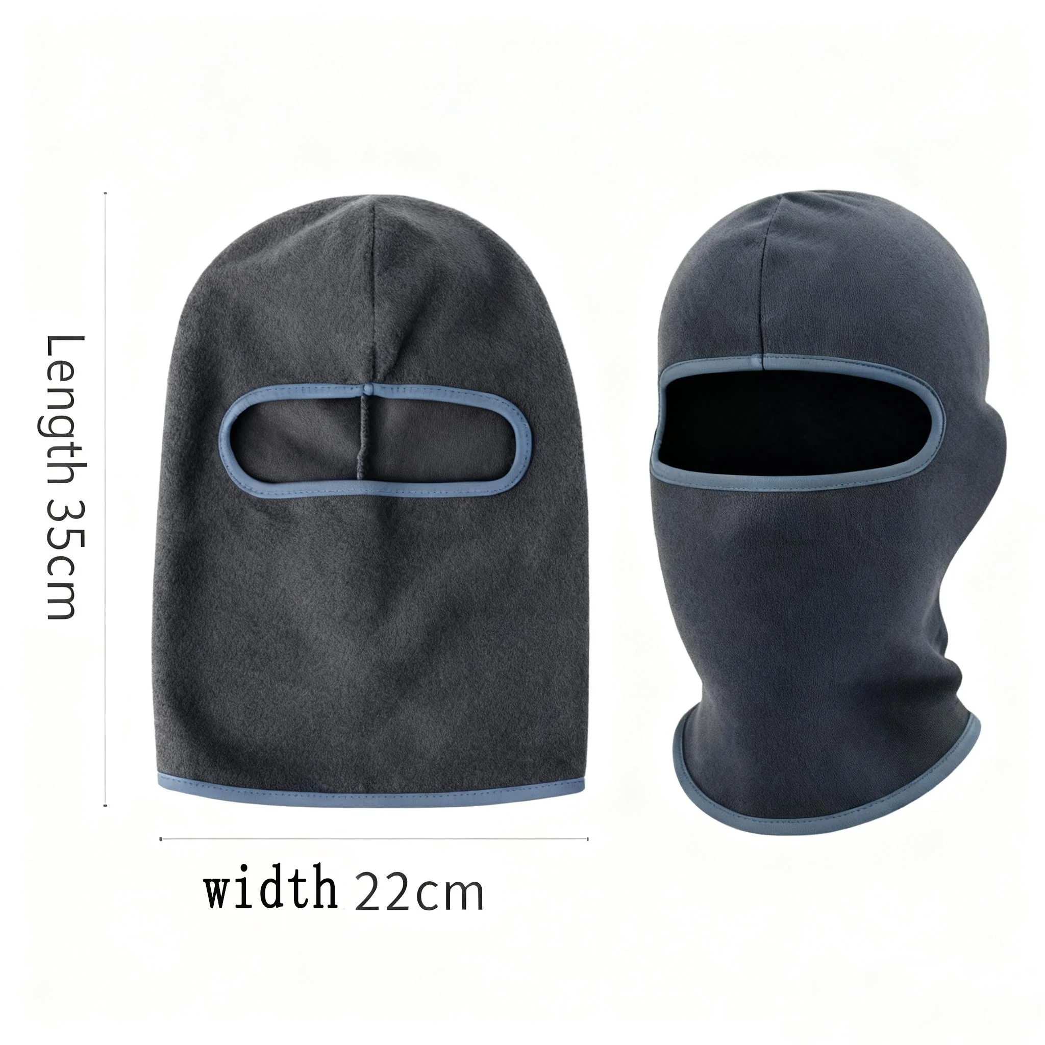 Winter Warm Kid Face Cover Windproof Thickened Polar Fleece Cycling Balaclava Mask Thermal Quick Dry Breathable Skiing Face Mask