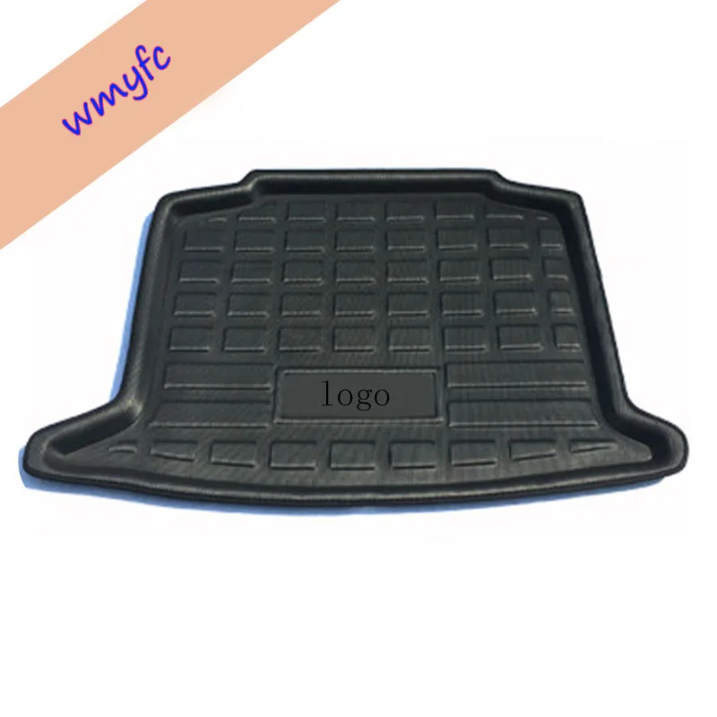 

Car Rear Trunk Tray Liner Cargo Pad Floor Carpet Mud Kick Waterproof Mat Car Accessories Fit For Skoda Rapid Spaceback 2014-2019