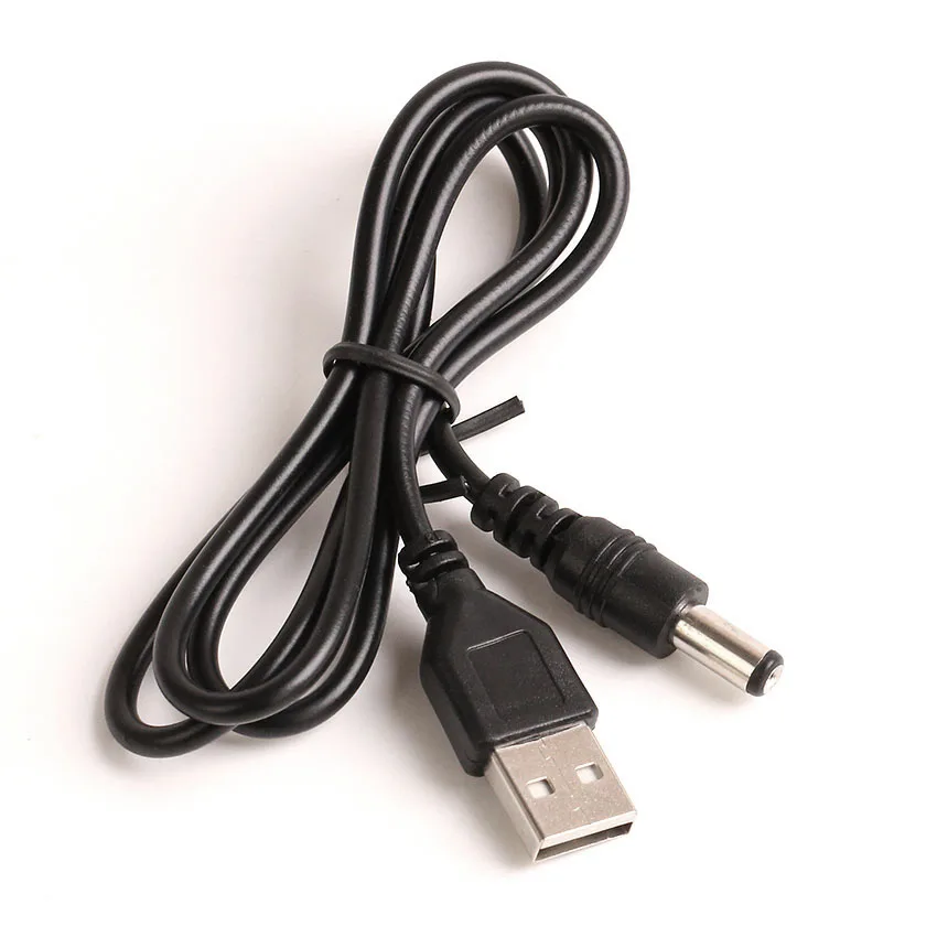 USB Power Charging Cable 80cm DC5.5mm*2.1mm USB TO DC 5.5*2.1 mm Power Cable jack 100pcs/lot