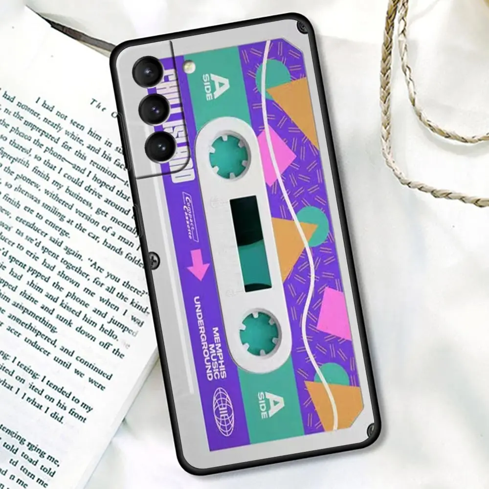 Vintage Magnetic Radio Tape Cassette Design Phone Case Cover