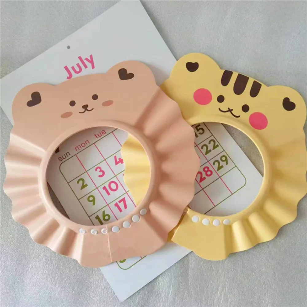 

2pcs EVA Baby Shower Cap Adjustable Baby Crown Toddler Baby Bath Visor Kid