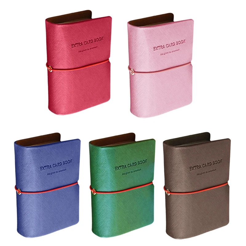 

Credit Card Holder c Pockets Multiple Colors PU Leather Business Card Credit Card Protector for Birthday Gift