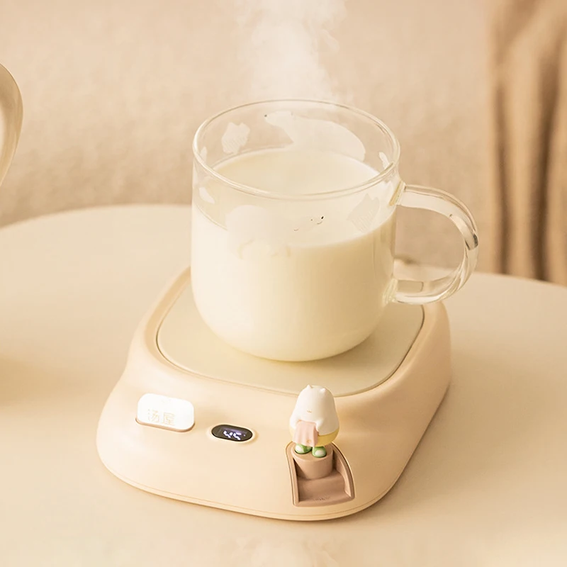 40W Coffee Mug Warmer Cup Heater Electric Hot Plate 4 Temperature Settings Warmer Coaster for Tea Milk Water Heating Pad 220V