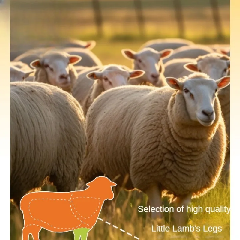 Dog Snacks Pet Snacks Drying Leg of Lamb Dog Chew Bones Molar Air-dried Pure Meat Enhance Immunity Nutritional Supplements