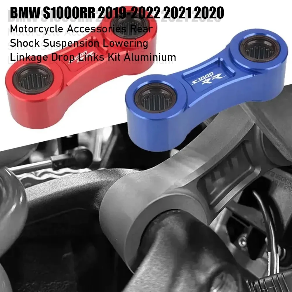 

Motorcycle Accessories For BMW S1000RR 2019-2022 2021 2020 Rear Shock Suspension Lowering Linkage Drop Links Kit Aluminium