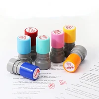 Various Styles Primary School Students Comments Encourage Stamp DIY Kindergarten Teacher Supplies Kids Toys Scrapbooking Seal 3