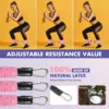 Ankle Resistance Bands with Cuffs, Ankle Bands for Working Out, Ankle Resistance Band, Glutes Workout Equipment, Butt Exercise F 5