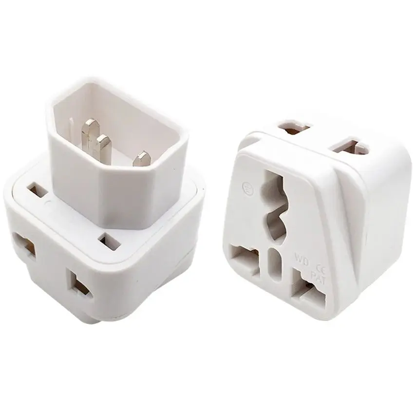 250v 10a Copper IEC320 C13 C14 Receptacle PDU UPS outlet convert connector wdi-320 2 in 1 power adapter plug plug adapter electrical socket power socket power plug adapter
