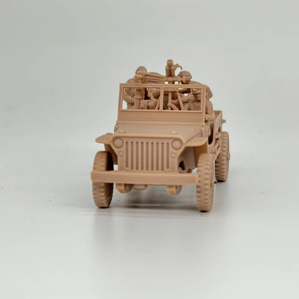 3 Jeeps US Avec Parachutistes – Seconde Guerre – Figurines Miniatures – Wargame – Neuf
