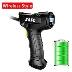 High-Power Portable Digital Air Compressor and Tire Inflator (Wireless Style)
