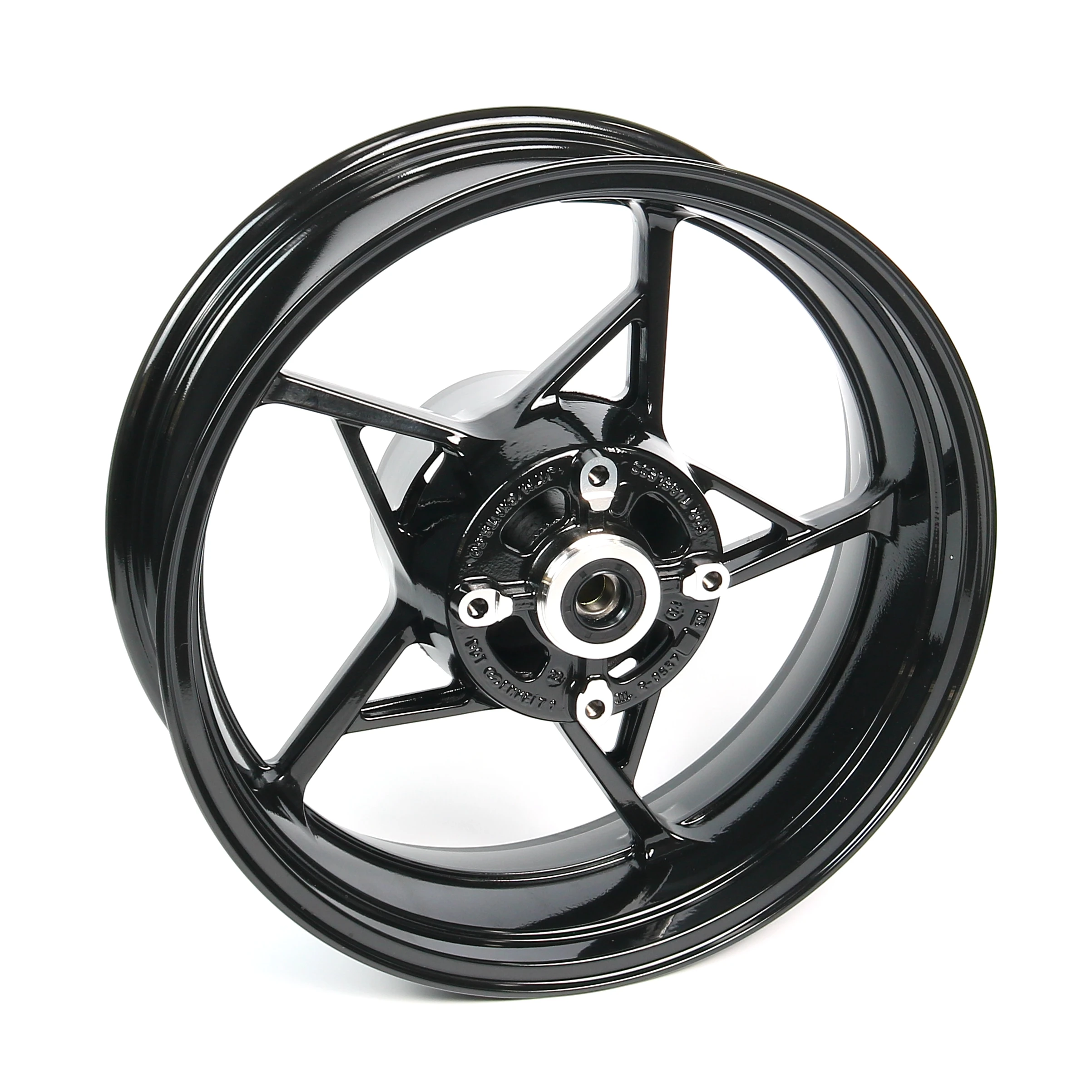 Motorcycle Front and Rear Wheel Assembly Wheel Rim Steel Rim For