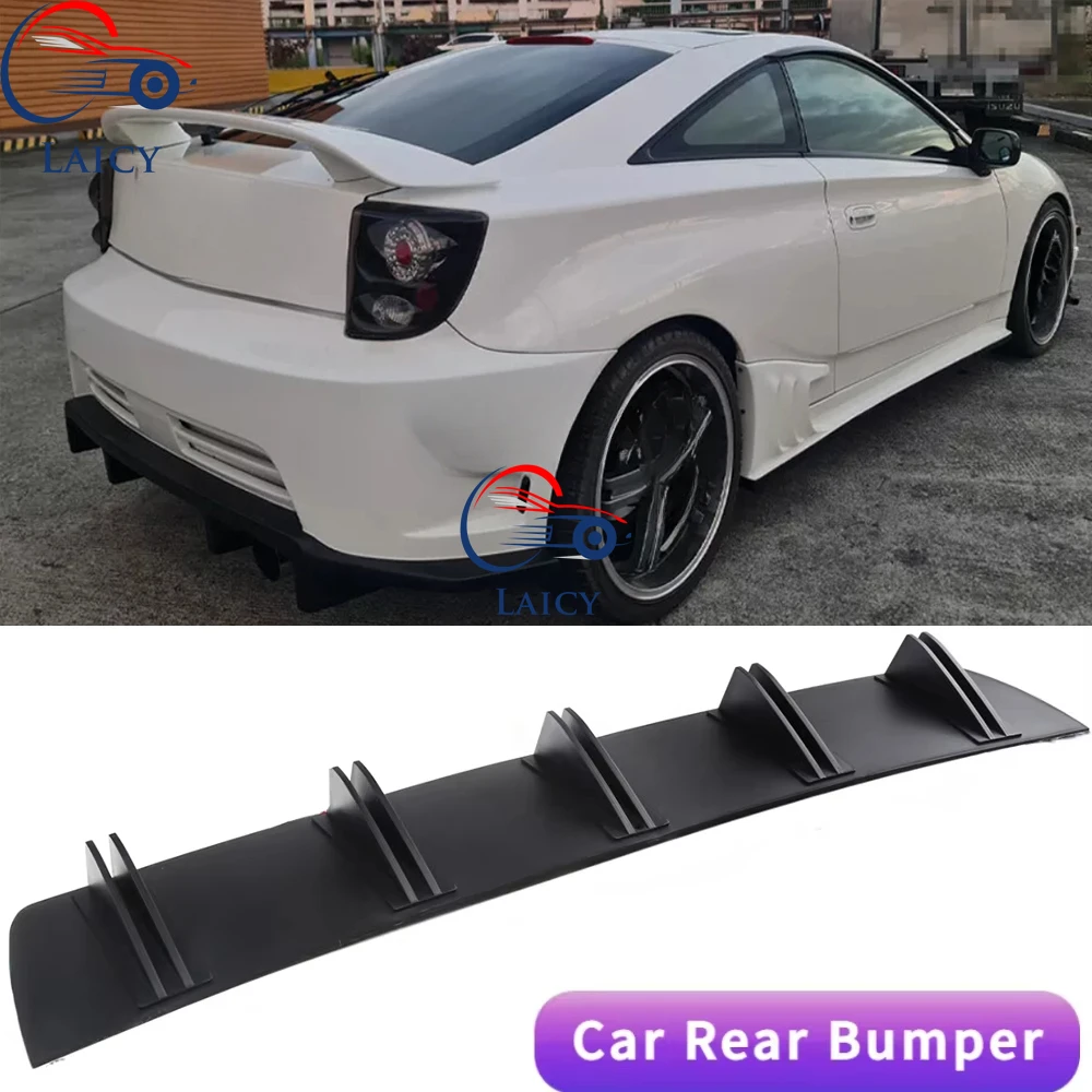 LAICY For T0yota Celica GT 1971-2005 Car Rear Diffuser Shark Fins ...