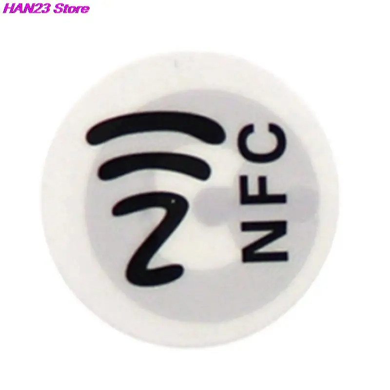 Pegatinas NFC Ntag213, etiquetas NTAG 213, etiquetas adhesivas, insignias,  micro etiqueta nfc, 6 uds.