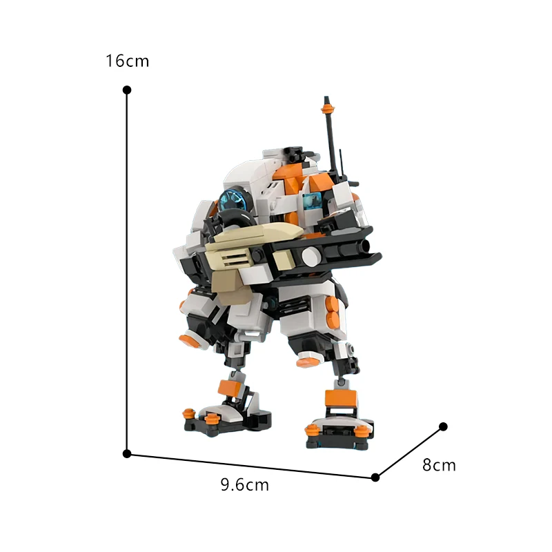 MOC Factory 89243 Titanfall Northstar Prime Movies and Games