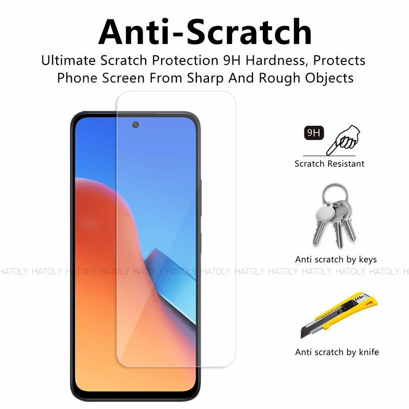 Premium Tempered Glass Full Glue Screen Protector (2/4 Pack)