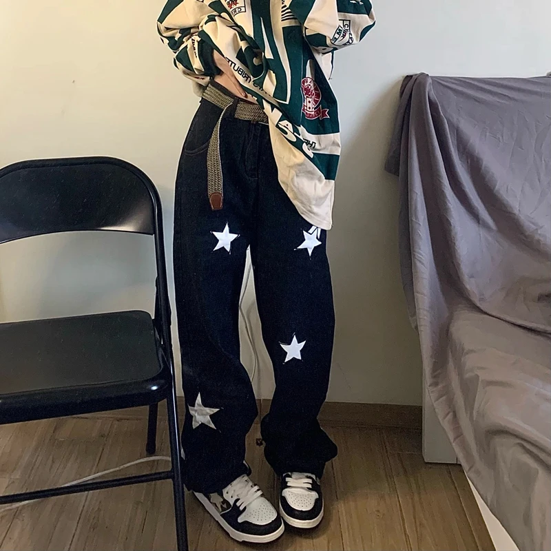 WomenY2klooseSweatpantsFemmeHarajukuBaggyJeansFemalePants