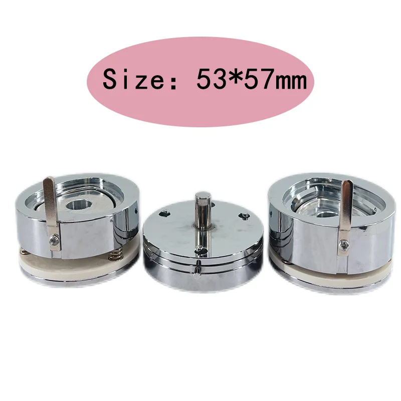 Metal Heart-Shaped Button Badges Maker Machine Mold, DIY Pin Badge Button Punching Press Mold, Making Parts Machine Mold