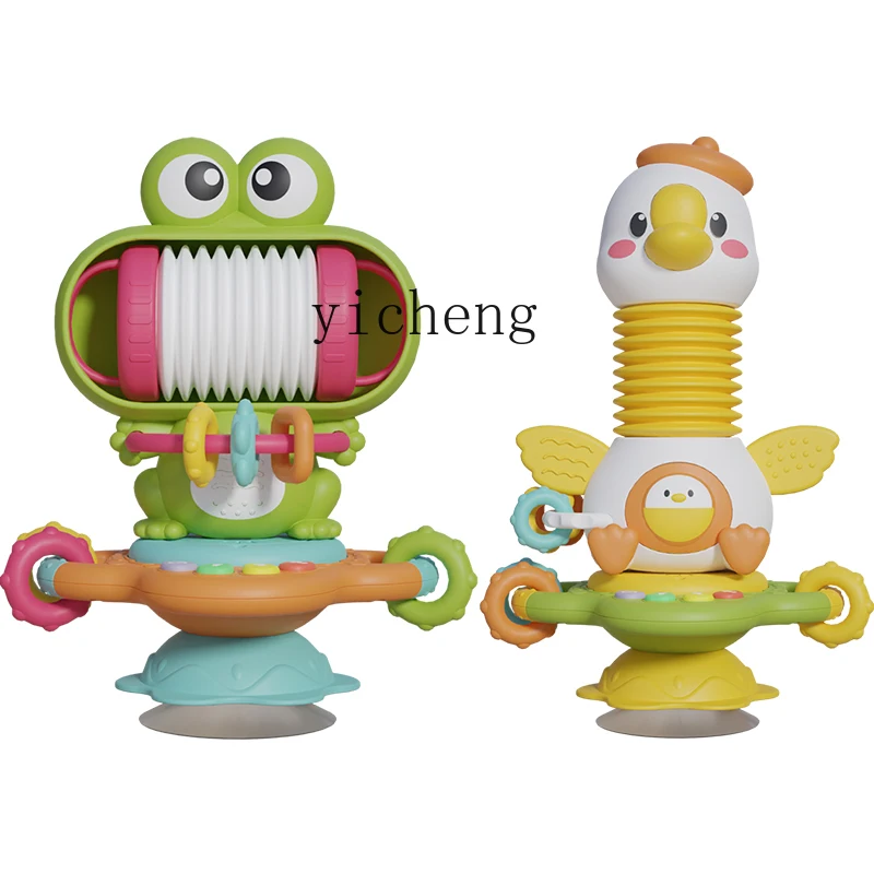 

YY Dining Table and Chair Sucker Rotary Table Newborn Baby Caring Fantstic Product Early Education Puzzle Rattle