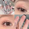 Liquid Eyeshadow Pearlescent Shimmer Long Lasting Monochrome Pearly Fine Sparkling Sequins Eye Shadow Highlighter Quick Drying 3