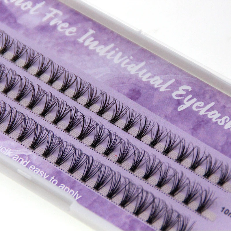 FAIRYTIS 60pcs Individual Cluster Eyelashes Professional Makeup