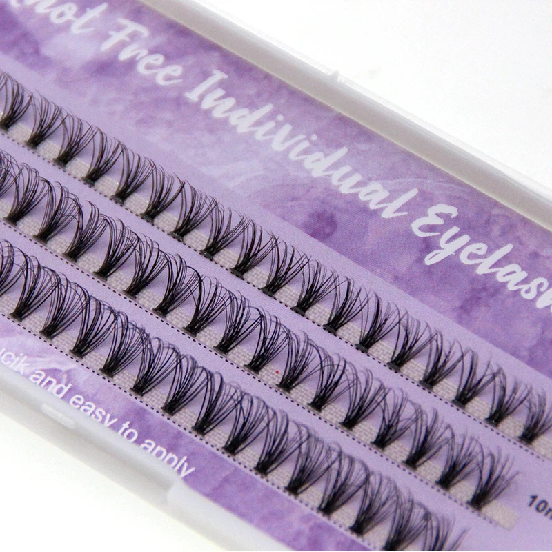 FAIRYTIS 60pcs Individual Cluster Eyelashes Professional Makeup