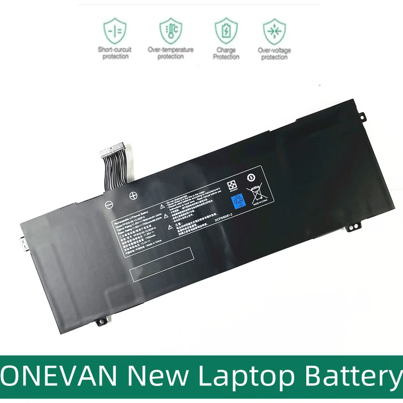 Tanch PFIDG 00 13 3S2P 0 Laptop Battery for Schenker Via 15 Pro PF5MN2G Slimbook Pro X 15 Eluktronics MAG 15U 11.55V 7900mAh/91.24Wh