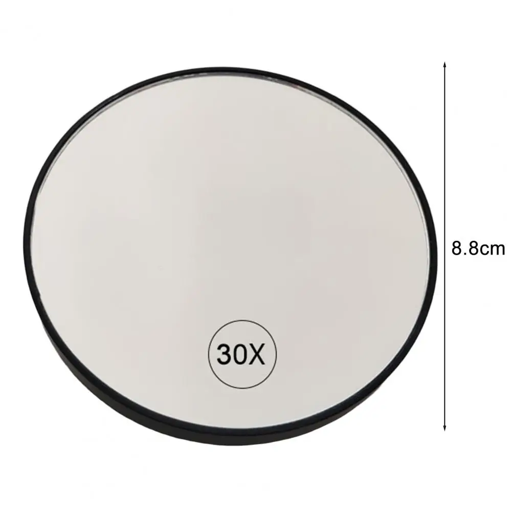 Magnification Smooth Surface 30X Magnifying Compact Mirror Bathroom Supplies 6