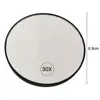 Magnification Smooth Surface 30X Magnifying Compact Mirror Bathroom Supplies 6