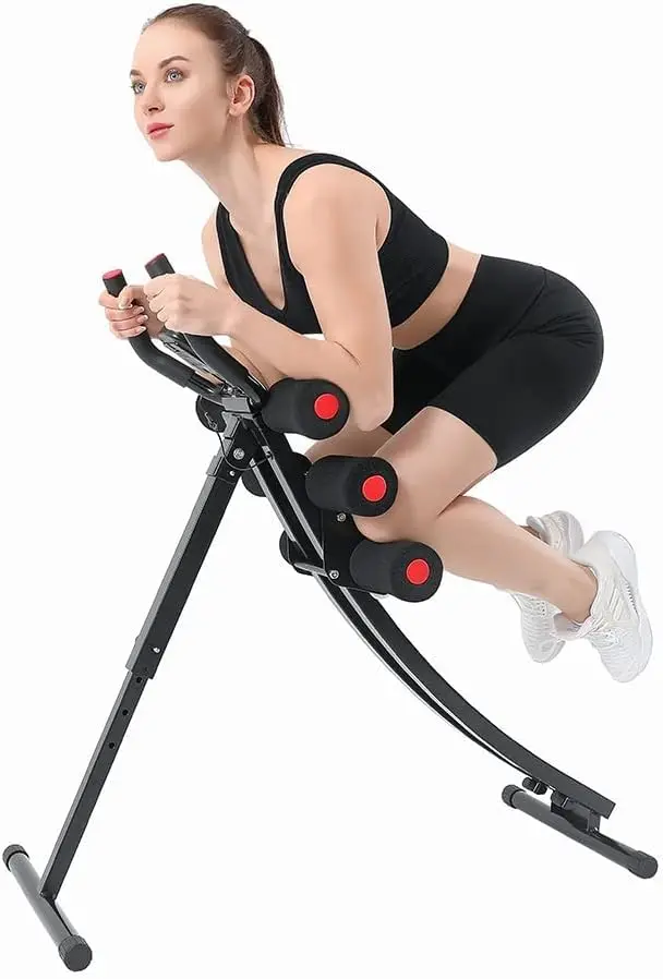 Fitness Core & Abdominal Trainers AB Workout Machine Home Gym Strength Training Ab Cruncher Foldable Fitness Equipment 3