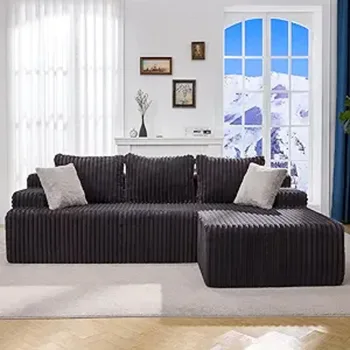 L-Shaped 3-Seat Sectional 1
