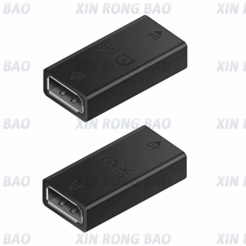 8K 60Hz DisplayPort dp cable adapter 1.4 Cable Adapter 90 Degree 4K 144Hz Display Port Male to Mini Displayport PC computer Female Converter