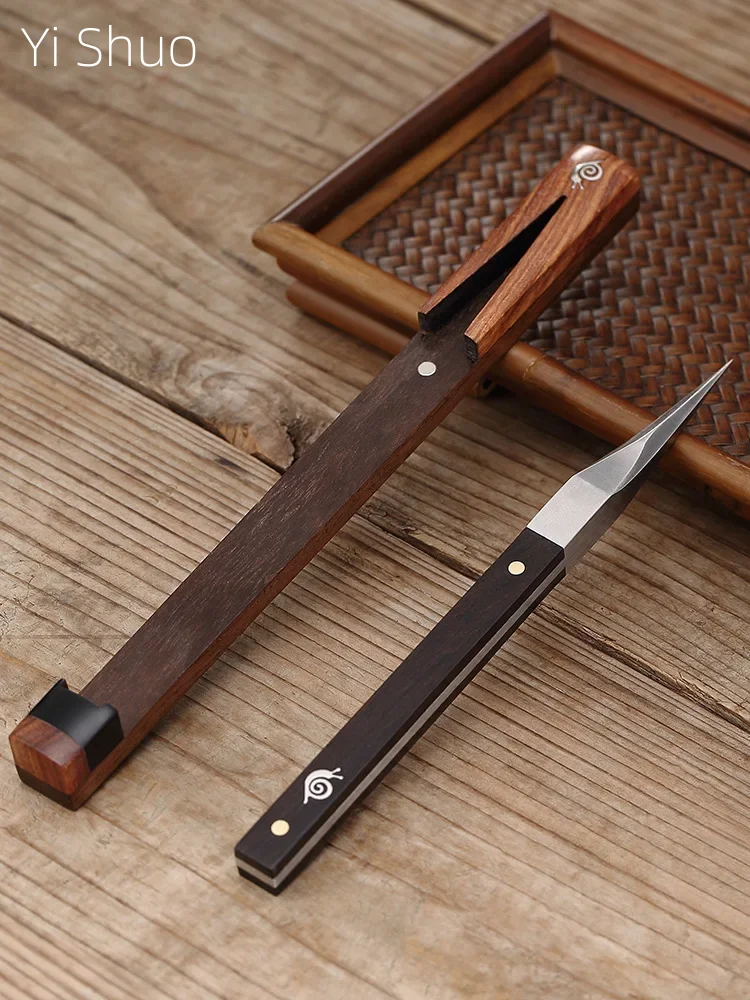 Tea Cutter, Tea Needle Set, Tea Making Tools Tea Knife Stainless Steel Special Pu'er Black Tea Brick Knife Needle Awl Brick Pry Ware Utensils
