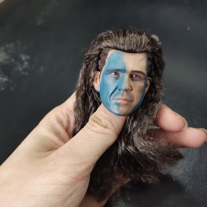 

Экшн-фигурки в масштабе 1/6 см, блестящие шотландские генералы, голова Вильяма вальы, подходит для фигурки солдата 12 дюймов