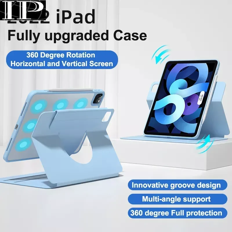 

Магнитный разделитель для iPad mini6 2021, чехол для планшетов iPad 10,2, 2021 дюйма, съемная задняя крышка для iPad Pro 11 Air 4 2021, iPad 12,9