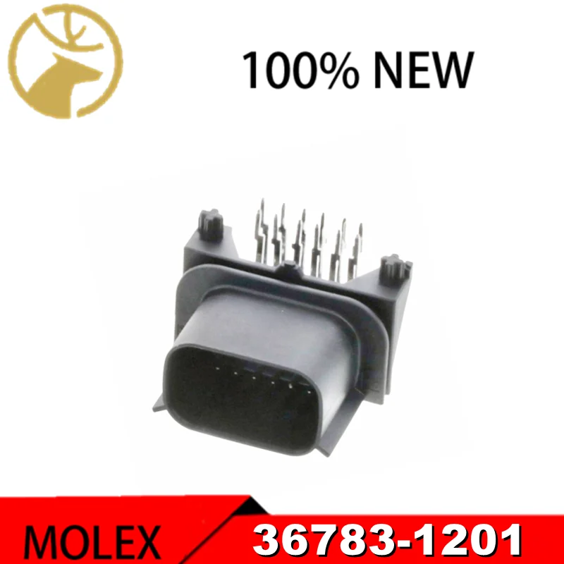 5PCS MOLEX 367831201 36783-1201 0367831201 CONN HEADER R/A 12POS 3.2MM NEW