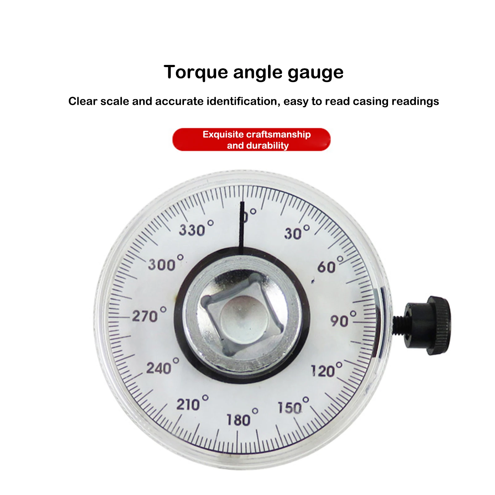 Torque Wrench Angle Gauge Tool Rotation Measure Tool Wrench for Automotive Mechanic Car Garage